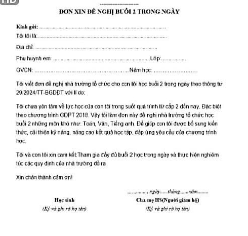 Teaching 2 sessions/day 'dodging' the regulations on extra teaching? - Photo 1. Dạy 2 buổi/ngày có 'lách' quy định dạy thêm?
- Ảnh 1.