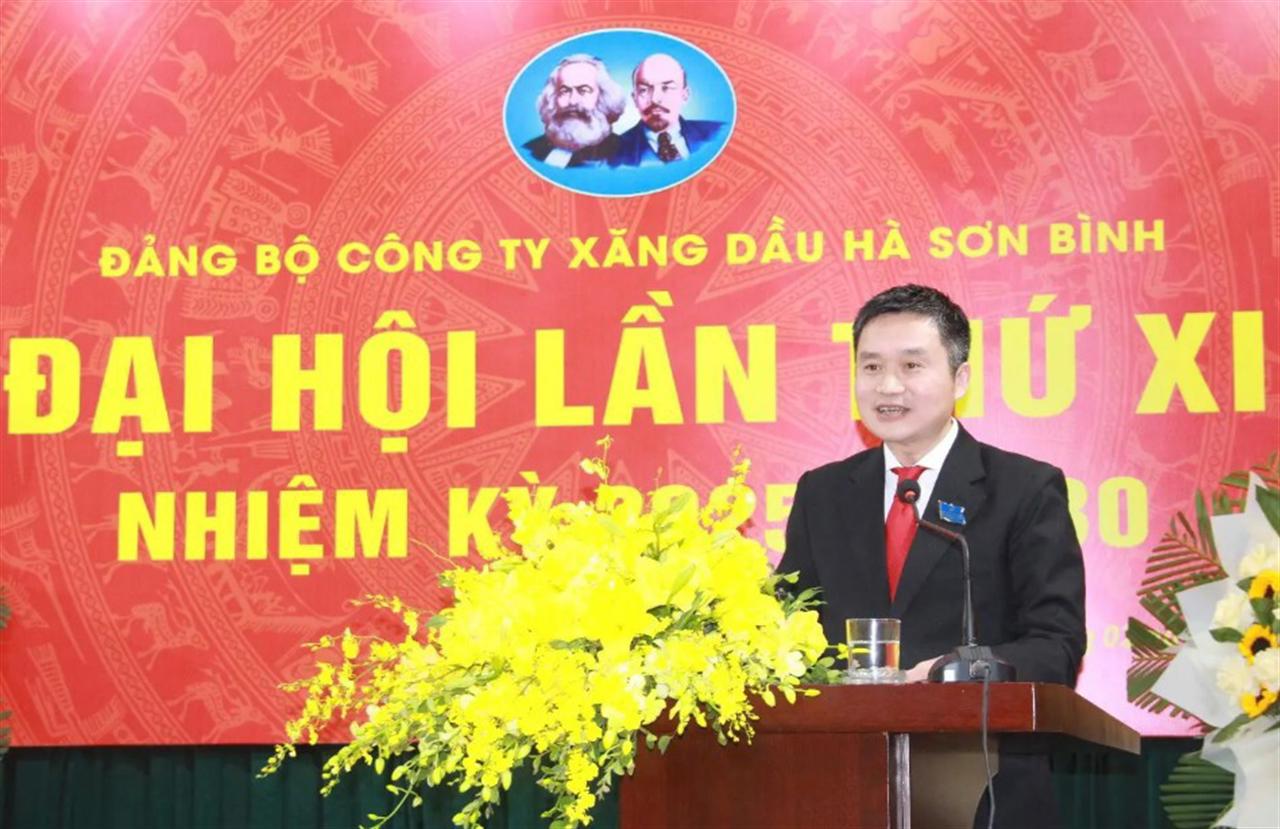 Đại hội Đảng bộ Petrolimex Hà Sơn Bình lần thứ XI nhiệm kỳ 2025 - 2030: “Đoàn kết - Dân chủ - Kỷ cương - Đổi mới - Phát triển”